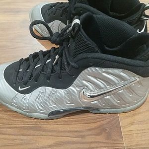 Nike Foamposites Silver